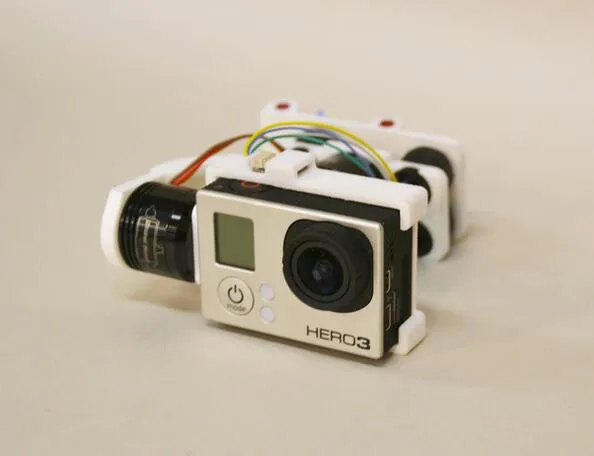 2 осевой бесщеточный карданный подвес для квадрокоптера TBS Black Sheep с 3D принтом Gopro