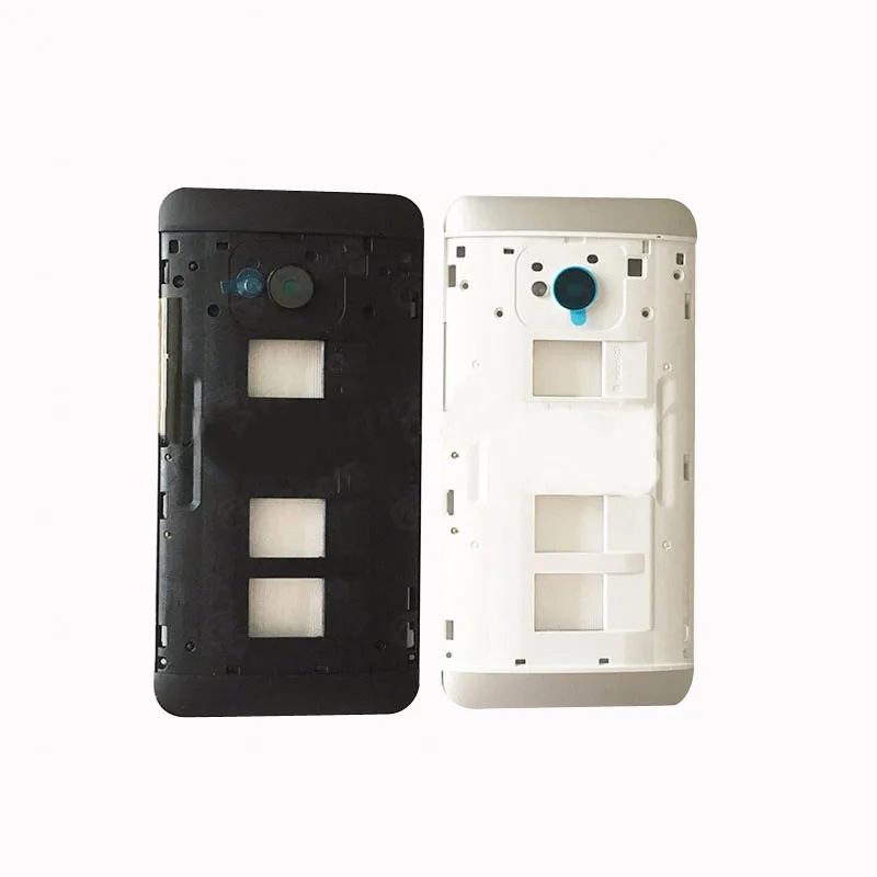 100% Новый оригинальный лицевой корпус для HTC One Dual Sim 802t 802d 802w M7 передней