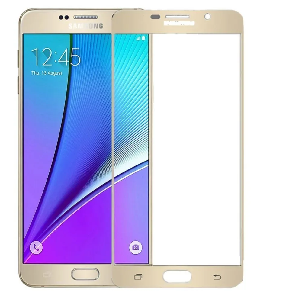 Полное покрытие шелка печатных Экран протектор для samsung Galaxy S6 S5 S4 A7 710 A5 510 2016