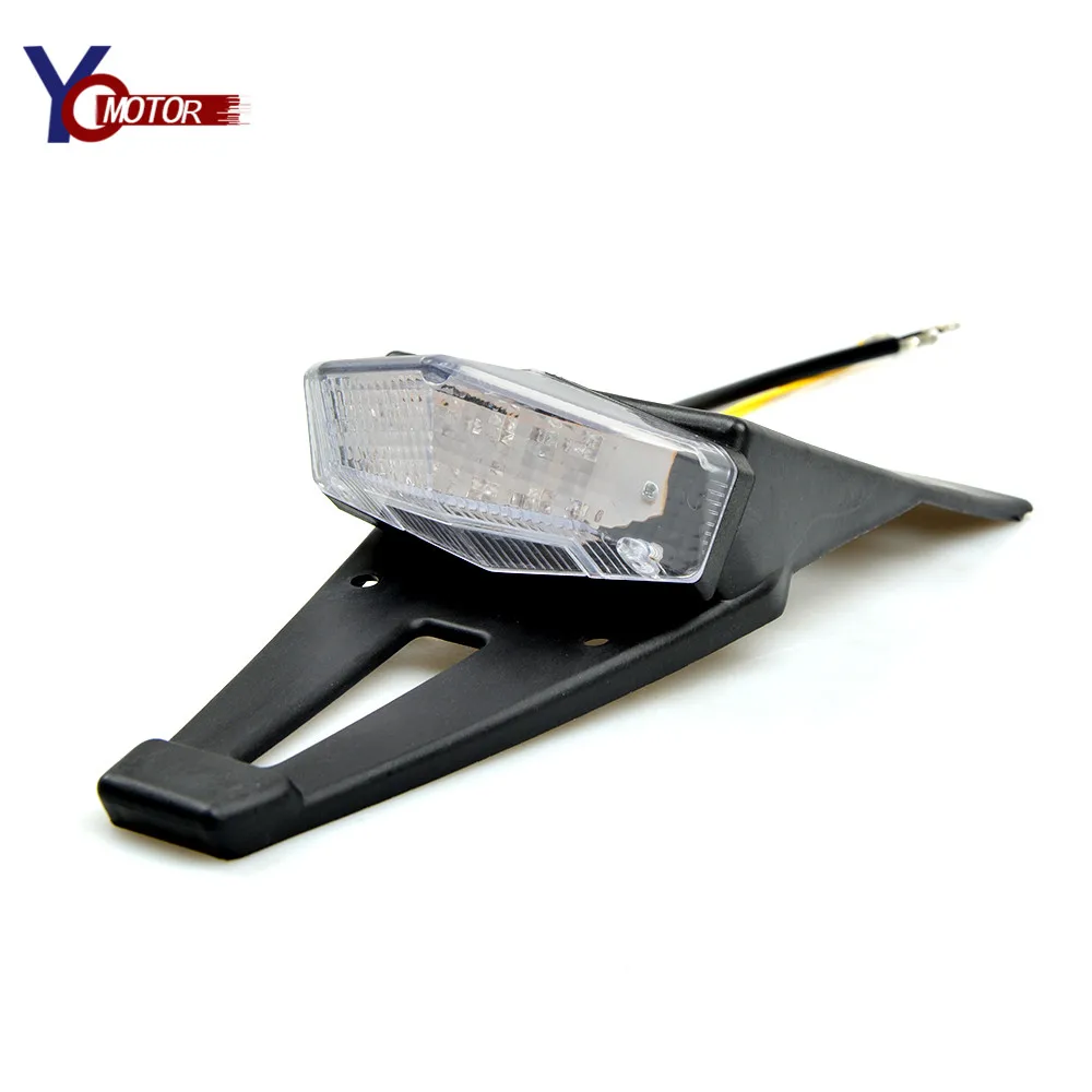 Светодиодные Универсальные Задние фонари для мотоцикла пробные задние