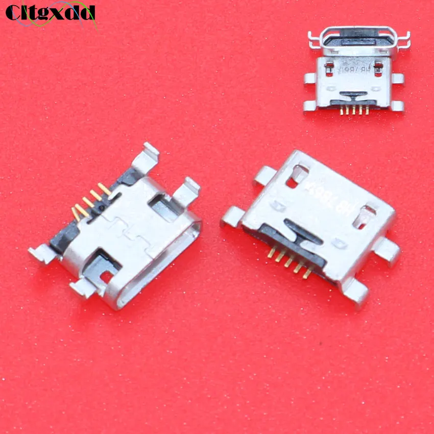 Cltgxdd 100 шт. для Xiao Redmi 4A 4X 5 M5 Micro USB разъем 5pin порт зарядки Ремонт Замена |