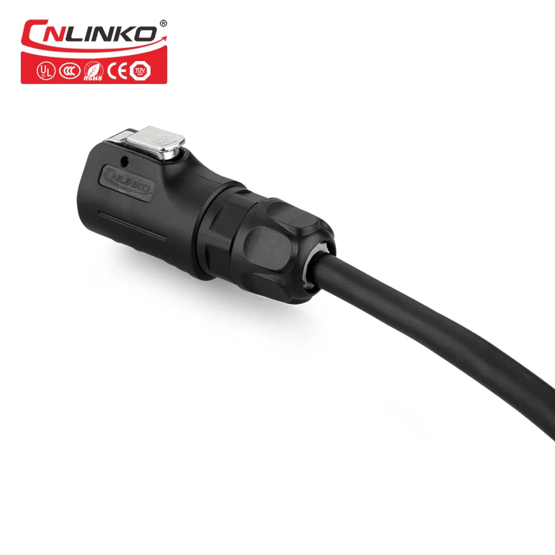 CNLinko высокоэффективный панельный разъем IP67 7 контактный Электрический