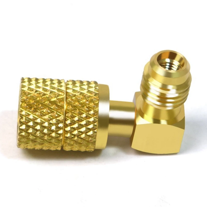 M1/4 Sae-F 5/16 адаптер для холодильника R410A шланг измерительных приборов