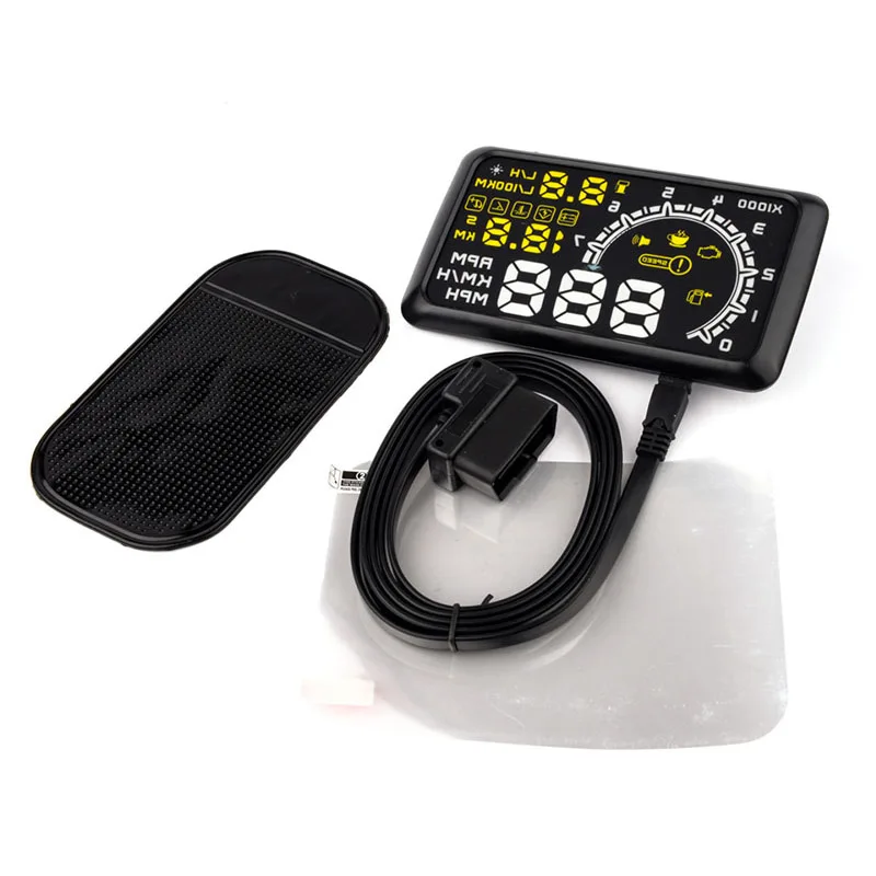 5.5 &quotash 4c автомобилей HUD Head Up Дисплей OBD II проектор Digital Light ускорения