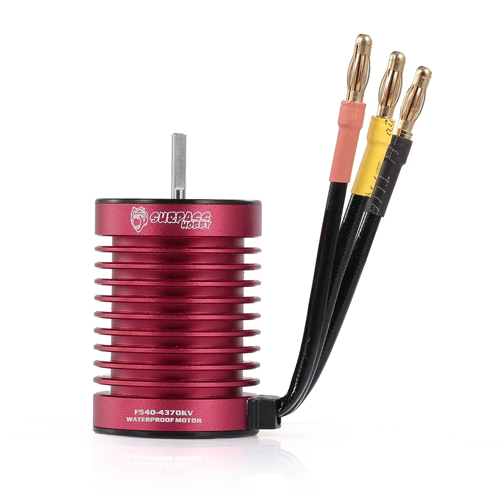 Высокое качество F540 4370KV бесщеточный мотор водонепроницаемый 45A ESC с BEC для 1/10 RC