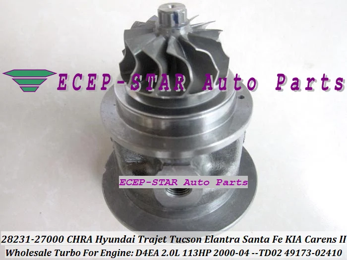 Картридж Turbo CHRA 28231 27000 2823127000 4917302410 49173 02412 02401 4917302412 4917302401 02401|turbo chra|turbo cartridgecartridge turbo