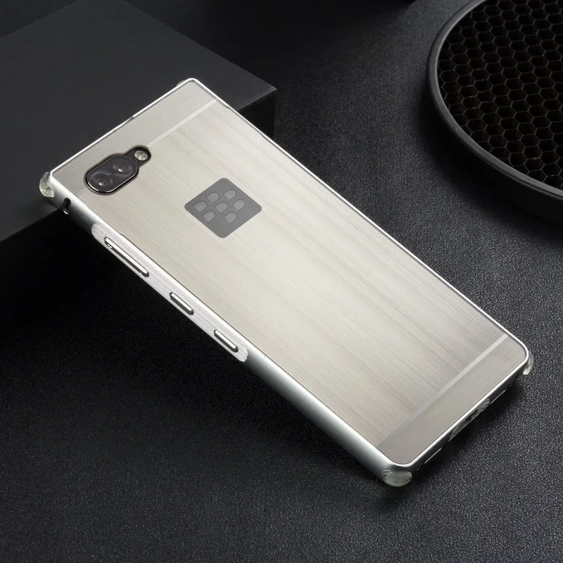 Key2 алюминиевый ударопрочный чехол для Blackberry Key 2 два металлических бампера Рамка+ пластиковая матовая задняя крышка-чехол для телефона Чехлы Coque