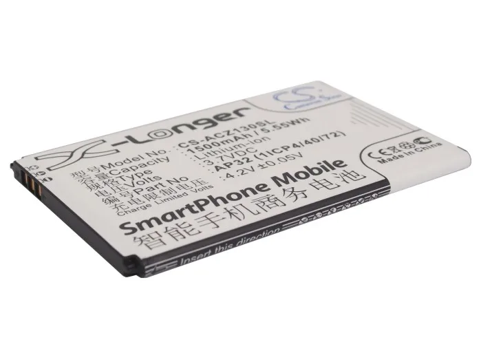 Высококачественный аккумулятор Cameron Sino AP32 (1ICP4/40/72) KT.0010K.005 для Acer Liquid Z130 Duo Z3 Dual SIM