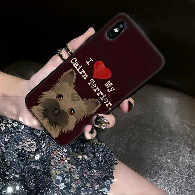 A16 Babaite я люблю свою собака Йоркширский терьер Papillon боксер Coque Оболочка Чехол для телефона для iPhone 8 7 6 6S Plus X XS MAX 5 5S SE XR Чехол для мобильного телефона s - Цвет: A16