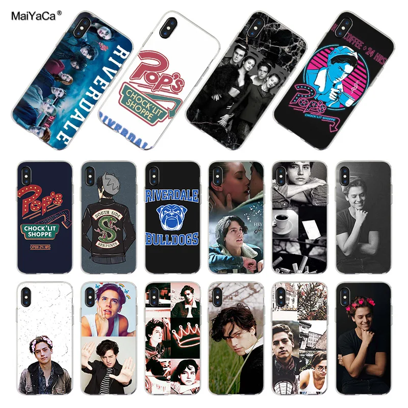 Модный чехол для телефона MaiYaCa серии Riverdale Cole Sprouse iPhone 8 7 6 6S Plus X XS MAX XR 5S SE 12Pro 11pro max