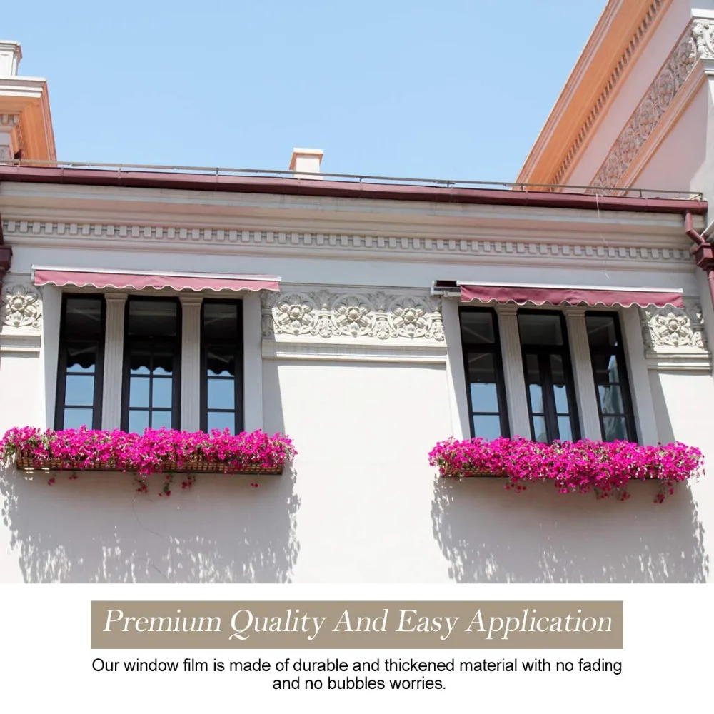 Зеркальная светоотражающая пленка для окон односторонняя тонировка защиты