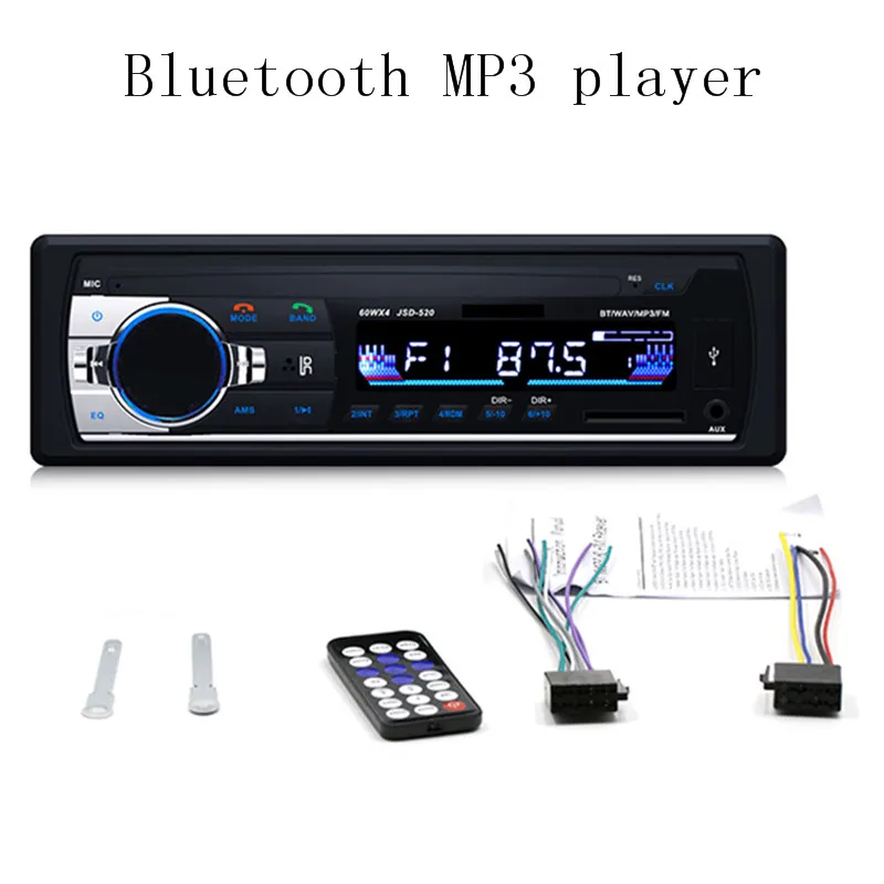 Bluetooth Car MP3 player Stereo Audio In-Dash FM transmitter modulator Aux-IN SD USB DC 12V MMC WMA remote Radio Player | Автомобили и
