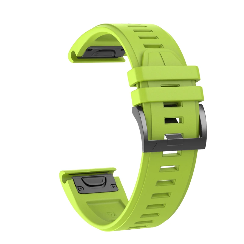 Ремешок силиконовый для Garmin Fenix 5 Plus 22 мм быстросъемный браслет наручных часов