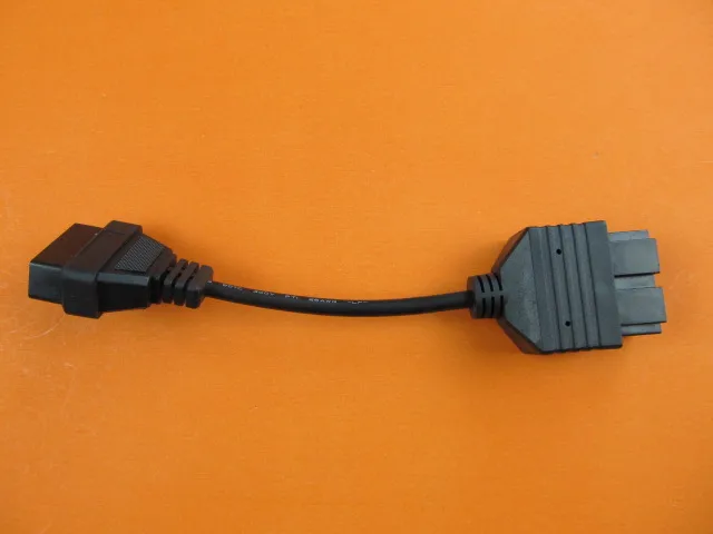 Диагностический адаптер obd2 для kia 20 pin obd 16 контактный гнездовой кабель 20pin|diagnostic