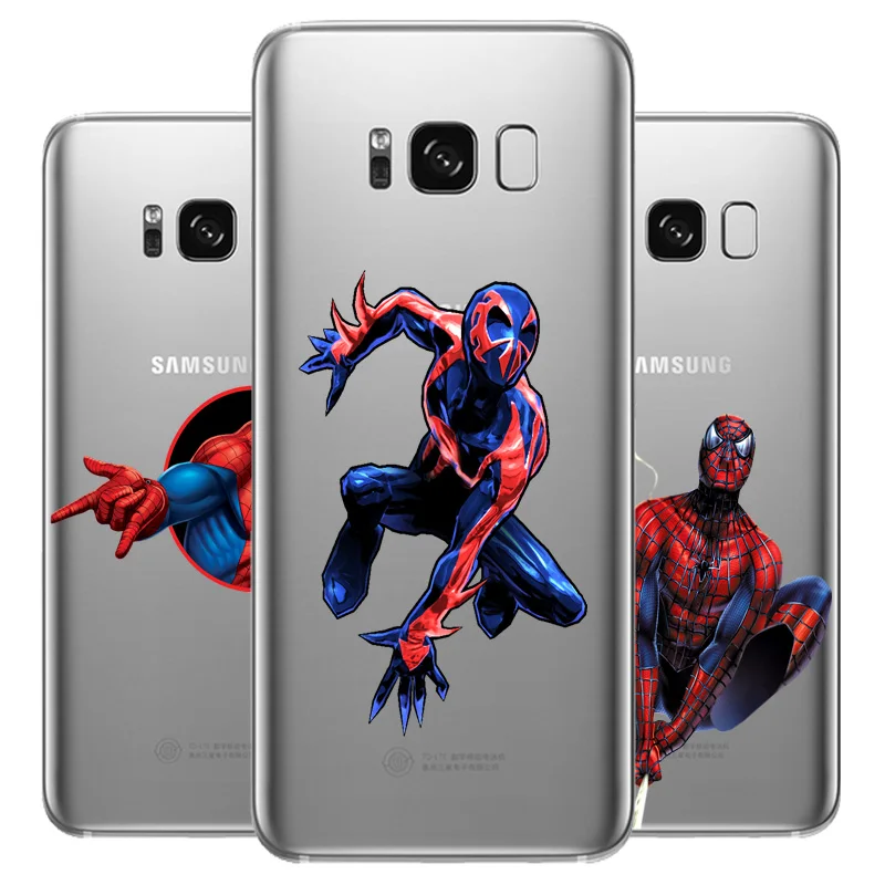 DREAMFOX N052 героический Человек-паук Мягкий ТПУ силиконовый чехол для samsung Galaxy Note S 3 4 5