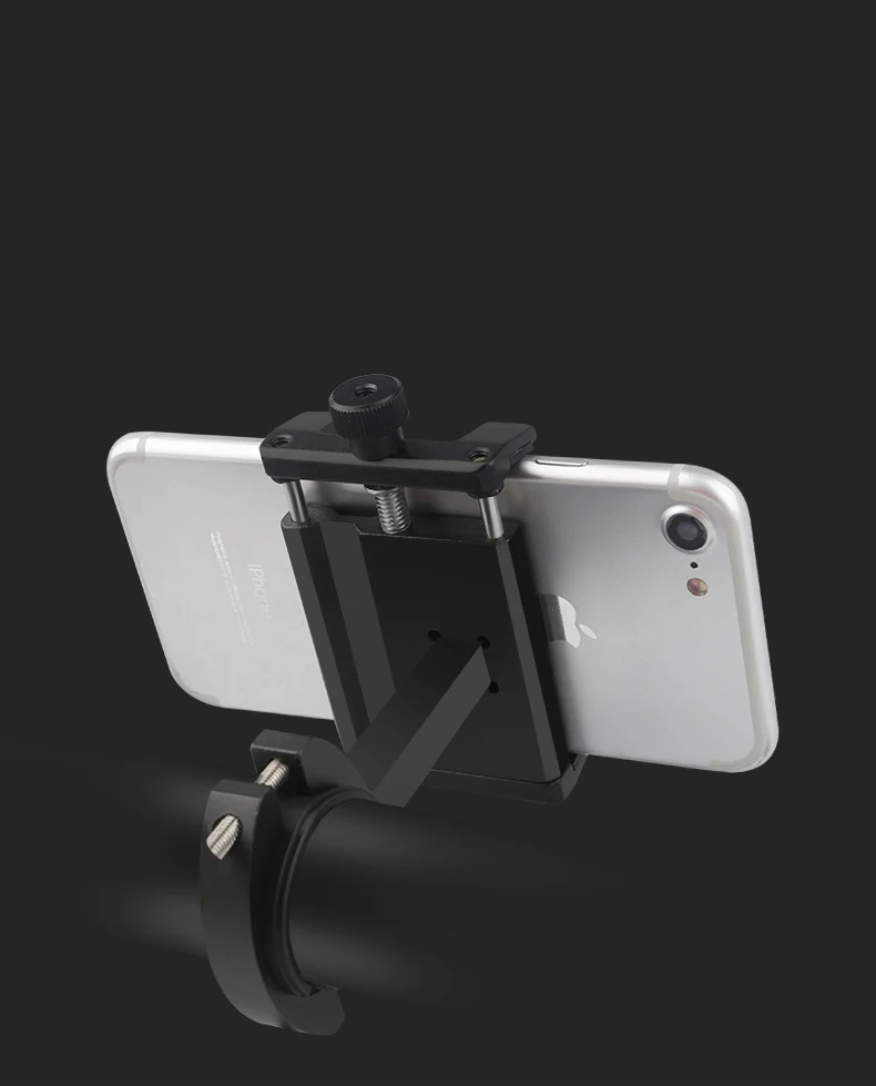 Металлический Противоскользящий велосипедный держатель для телефона на руль