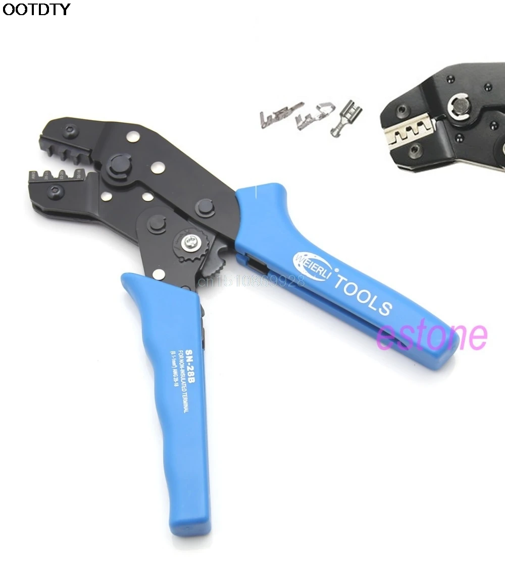

SN-28B Pin Crimping Tool 2.54mm 3.96mm 28-18AWG Crimper 0.1-1.0mm2 For Dupont M126 hot sale