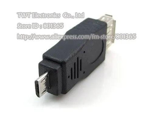 Бесплатная доставка микро USB к хост адаптер OTG на ходу для xoom N9 N810 i9100 i9220 i9200 5Qty|micro
