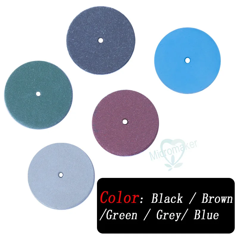 100 шт. стоматологические украшения роторный инструмент силиконовая резина