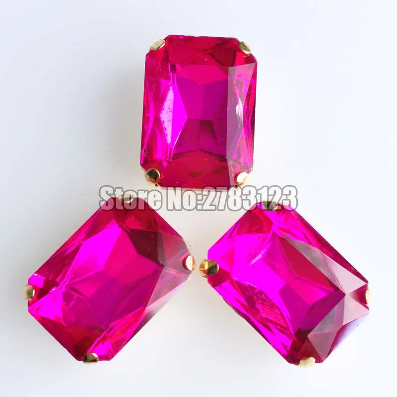 Прямые продажи с завода прямоугольные Золотые Квадратные розы AAA + стеклянные