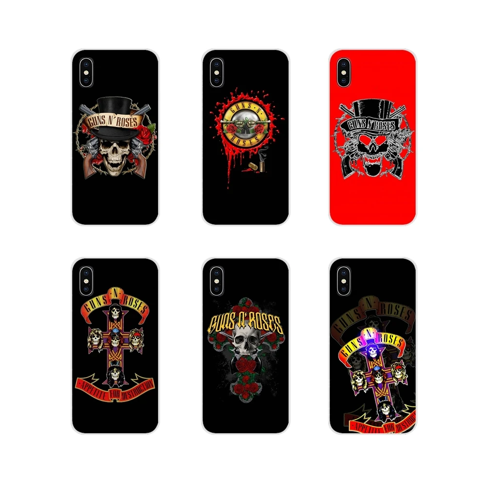 Для Samsung Galaxy A3 A5 A7 J1 J2 J3 J5 J7 2015 2016 2017 мобильный чехол пистолеты N Roses аксессуары чехлы