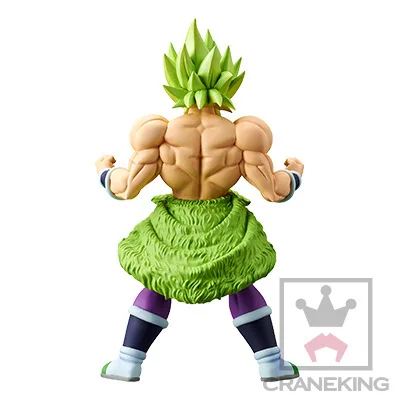 Anime Dragon Ball Super Broly CRANEKING PVC Action Figures Toy Dragon Ball Z SSJ Broli Full Power Figurine Toys DBZ