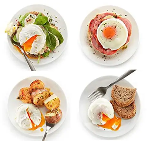 2 шт. яичные браконьерки отлично плита яичный котел чашка сковородка кухонный паровой набор яиц для массажа двойные кухонные инструменты микроволновые печи