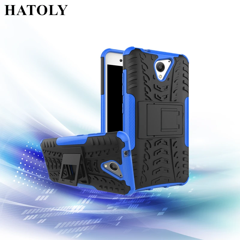 Чехол HATOLY для zte Blade A510 противоударный силиконовый жесткий пластиковый чехол с