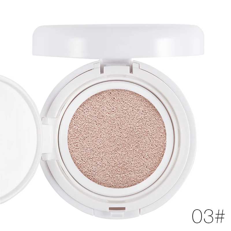 03 Light skin color BIOAQUA косметика для детской кожи на воздушной подушке BB CC крем отбеливающий консилер увлажняющий с гиалуроновой кислотой Жидкая основа для макияжа - Цвет: 03 Light skin color