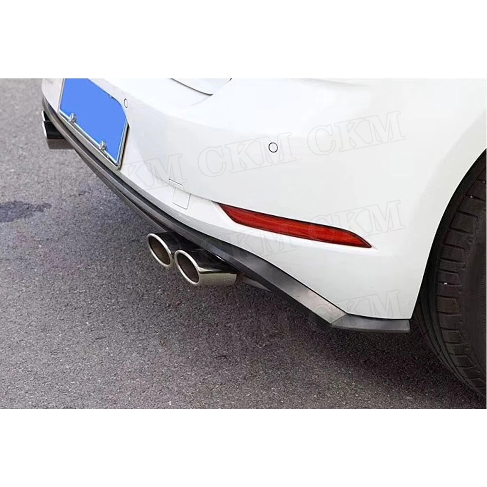 Задний диффузор для спойлера Golf MK7.5 VW 7 5 Standard и GTI 2017 2018 2019 PP защита