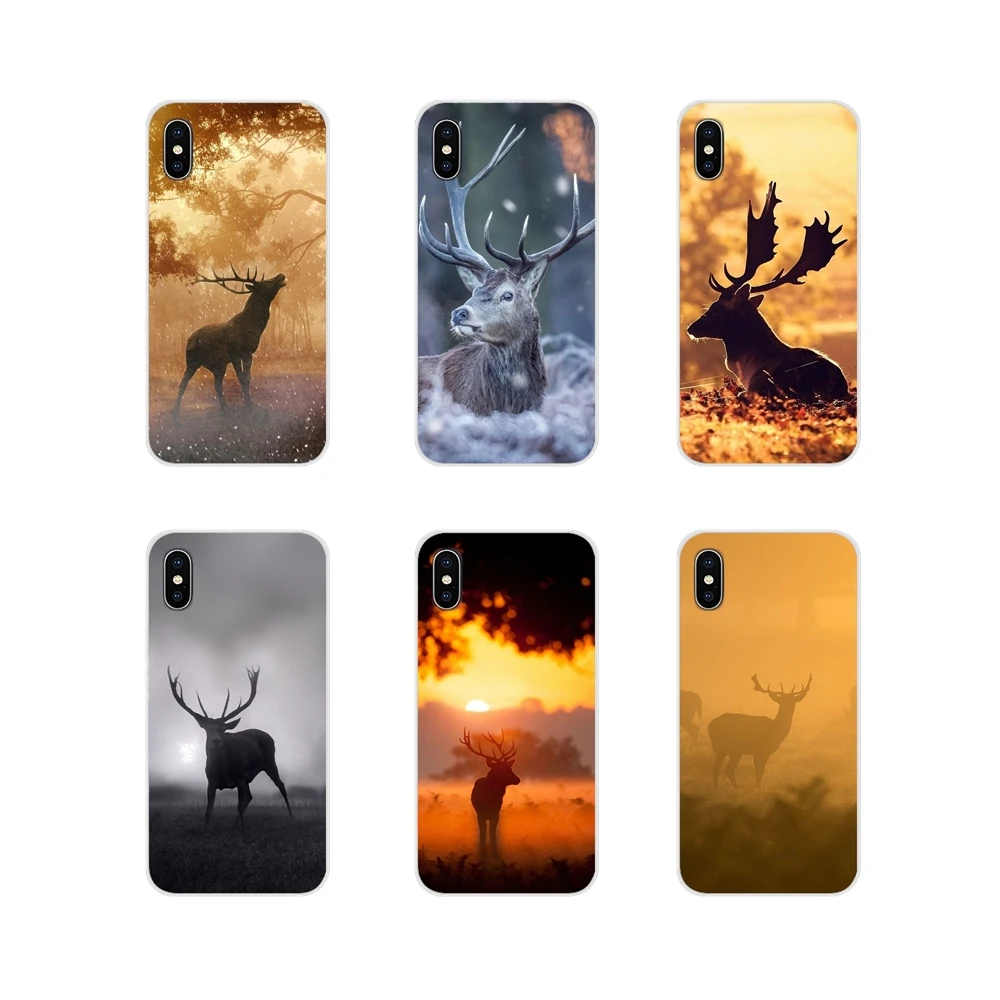For Huawei P Smart Mate Honor 7A 7C 8C 8X 9 P10 P20 Lite Pro Plus The Sunset wild deer Pattern Art Accessories Phone Shell Cases | Мобильные