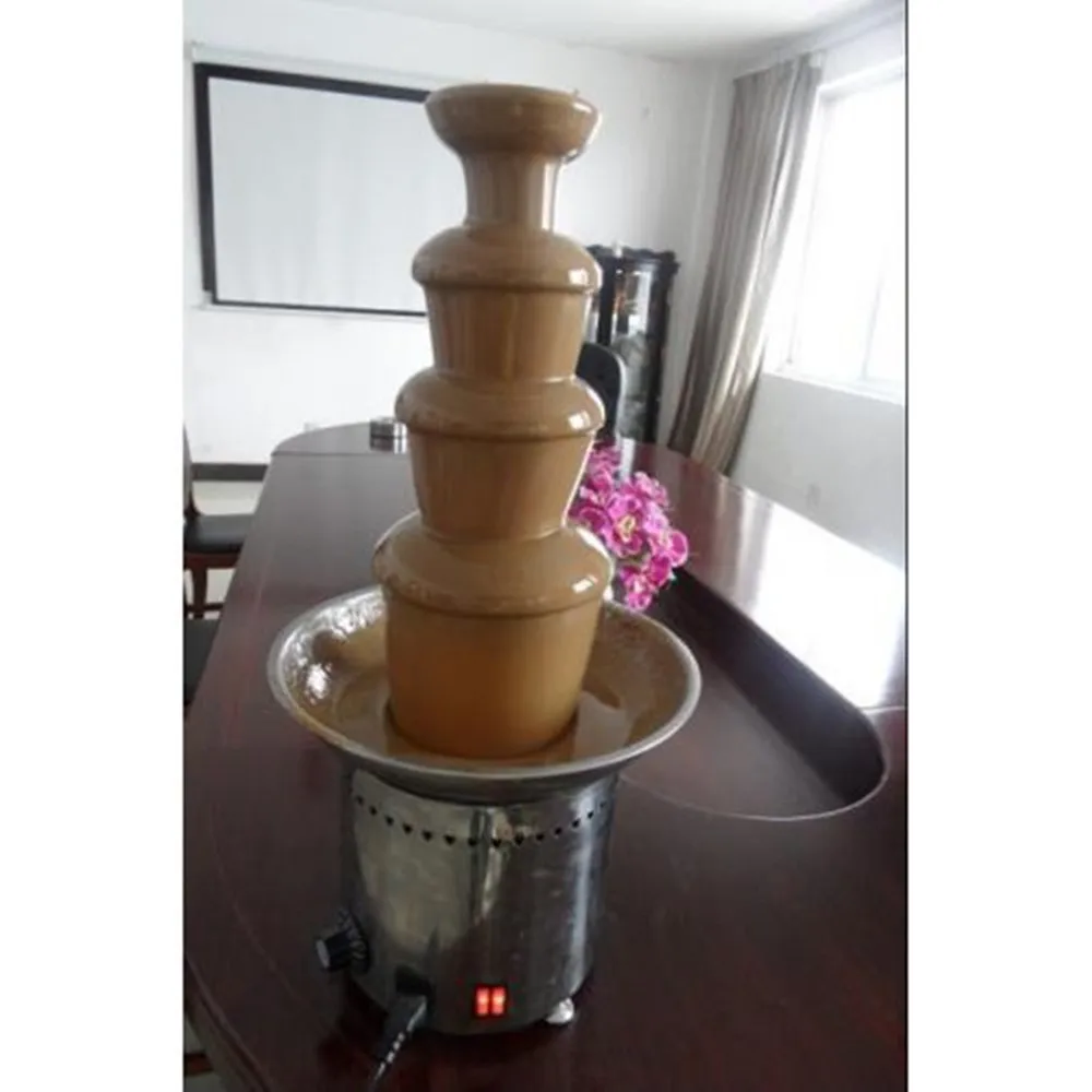 Самопомощи печенье на десерт фонтан шоколадного фондю машина|fondue electric|machine
