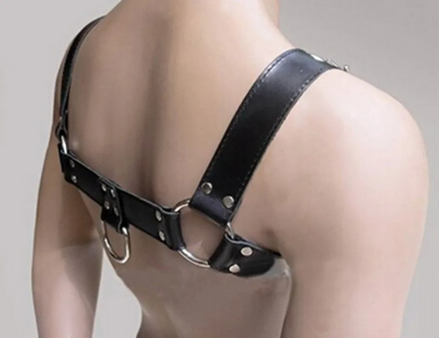 Бондаж Премиум мужской бульдог нагрудный жгут обернуть вокруг плеч и спины БДСМ