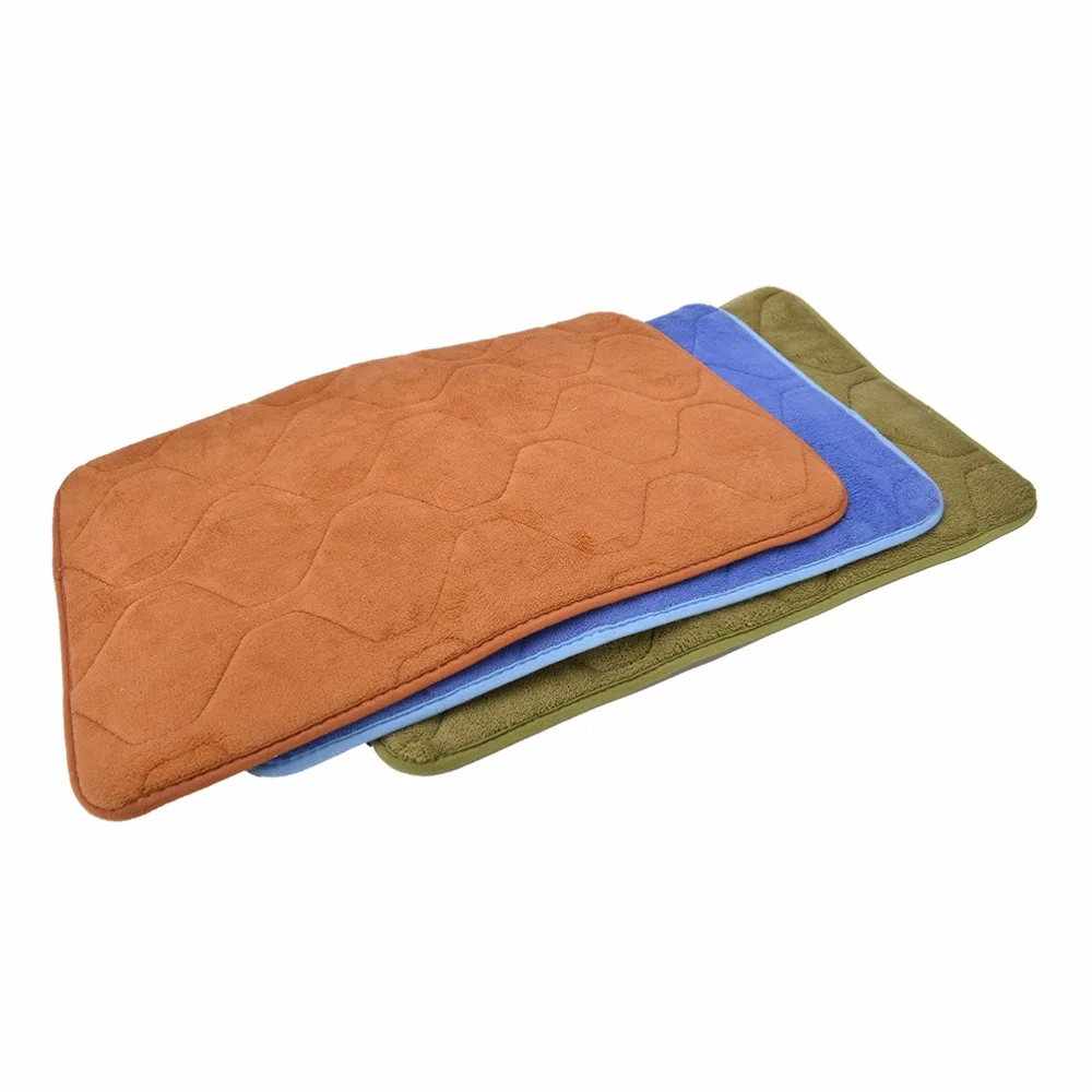 1 шт. абсорбирующий нескользящий коврик из пены с эффектом памяти для ванной