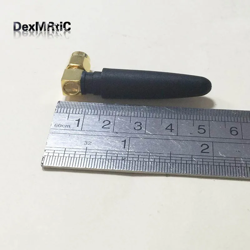 1PC 3G Antenna 2.5dBi 900/1900 MHZ SMA Male Right Angle Connector Omni Small Chili Aerial 5cm long | Обустройство дома