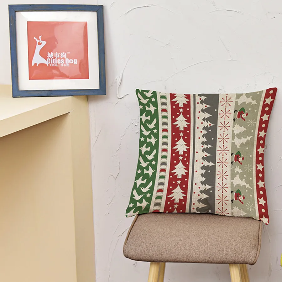 Рождественский чехол Pilow подарок Рождественская Подушка дешевый для дивана