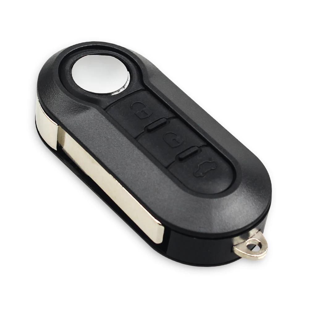 KEYYOU 3 кнопочный Раскладной Автомобильный пульт дистанционного управления авто