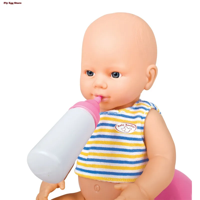 Горячая reborn baby doll с молочной бутылкой миска Ложка Вилка closestool дом ролевые игры