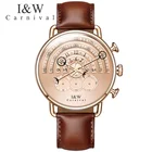 Часы мужские, армейские, спортивные, кварцевые с кожаным ремешком, полностью стальные