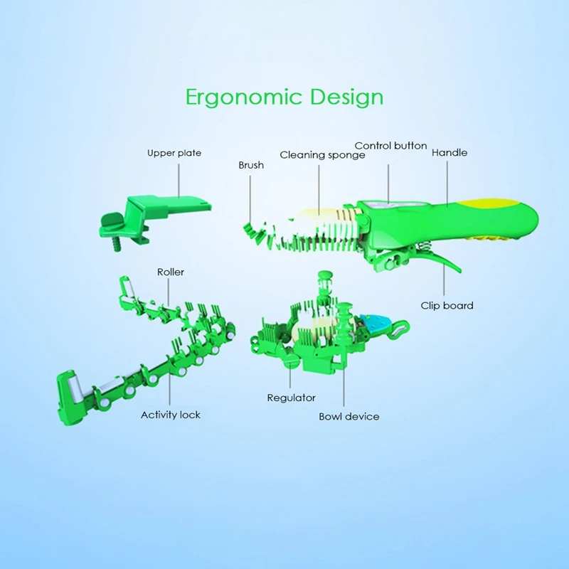 Портативная автоматическая щетка для мытья посуды кухонная посудомоечной