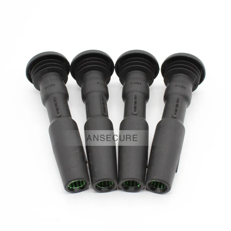 4 шт. резиновые ботинки для катушки зажигания Свеча audi A1 A3 Q3 vw Golf Jetta Polo Scirocco Tiguan seat
