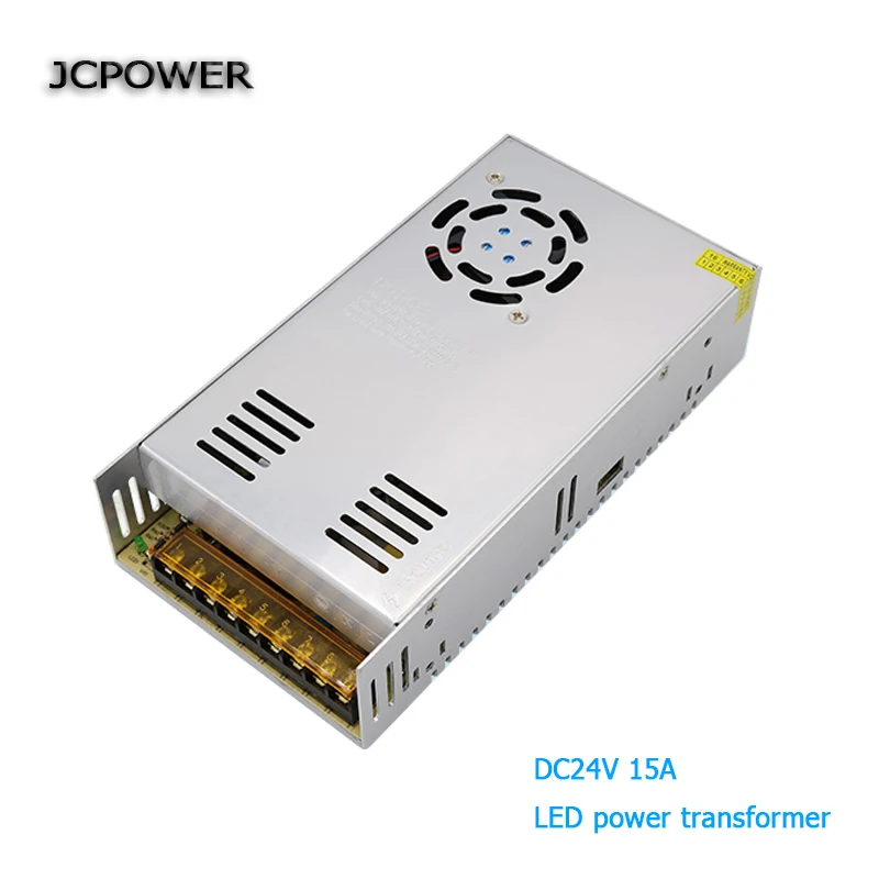 

AC 110 220V to DC 24V 15A 360W Voltage Transformer Switch Power Supply for Led Strip Led control Led switch LED display