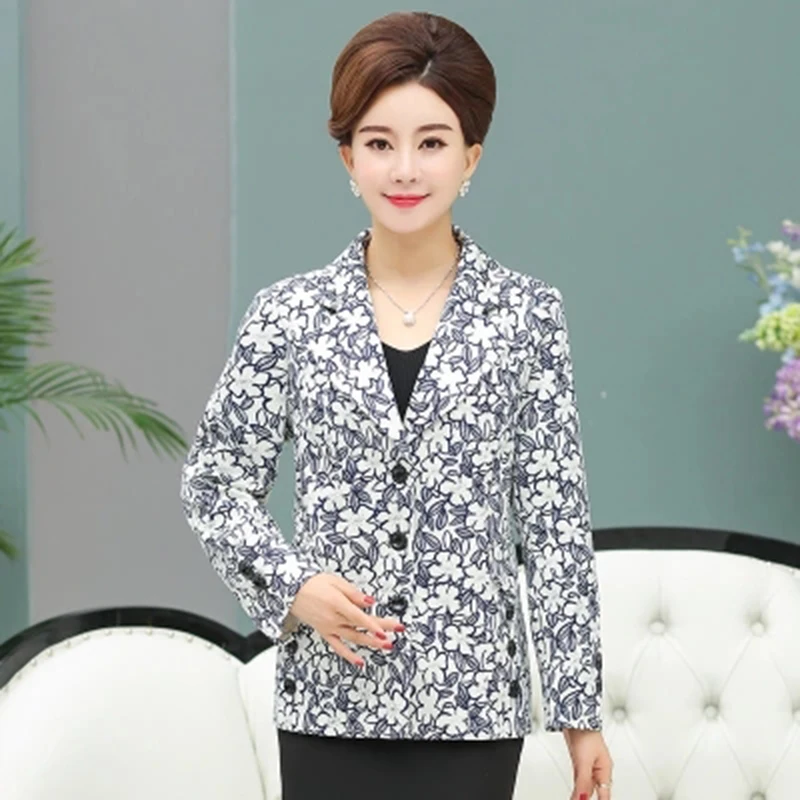 Женский весенне осенний пиджак новинка 2018 тонкий однобортный Блейзер большого