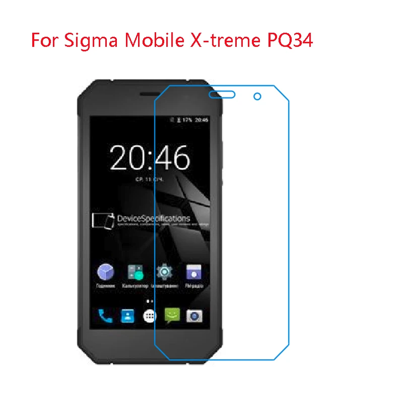 For X-treme PQ34 3-Pack) 9 H гибкий стеклянный протектор экрана для Sigma Mobile X-style S5501, treme PQ14, 26,34, 37,39, 51,52, 53,54 - Цвет: For X-treme PQ34
