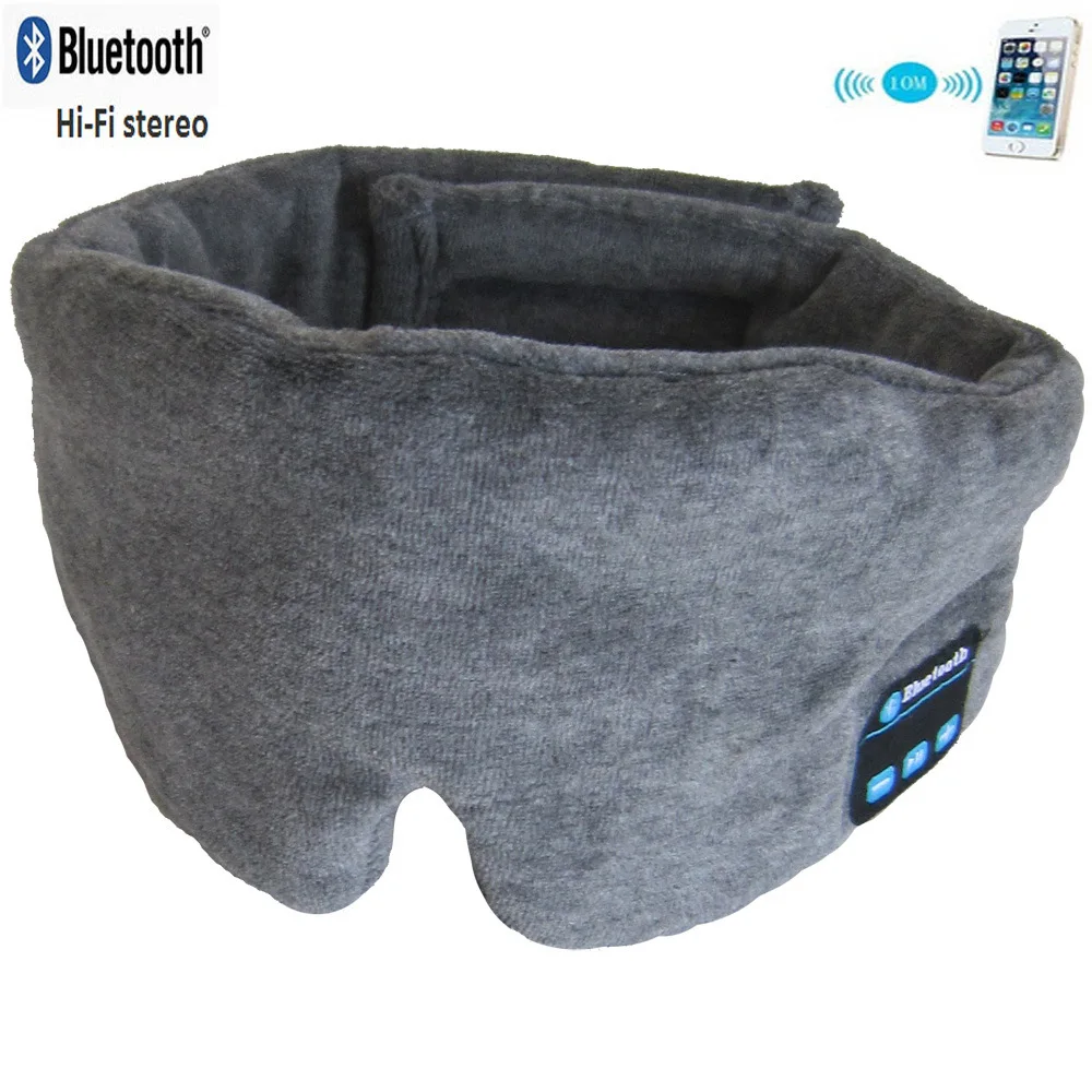 Беспроводная Bluetooth музыкальная маска для глаз с стерео динамиком наушники