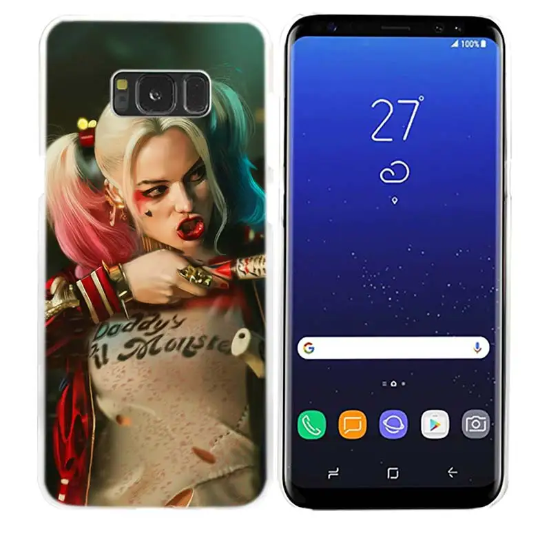 09 Харли Квинн Отряд Самоубийц для samsung Galaxy Note 8 9 M30 M20 M10 S10 S9 S8 Plus S7 S6 Edge жесткий пластиковый чехол для телефона - Цвет: 09