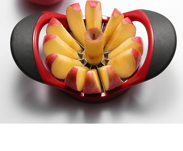 12 частей APPLE WEDGER SLICER Резак корер разделитель нож из нержавеющей стали металла продавец из Великобритании Apple CUTTER knife