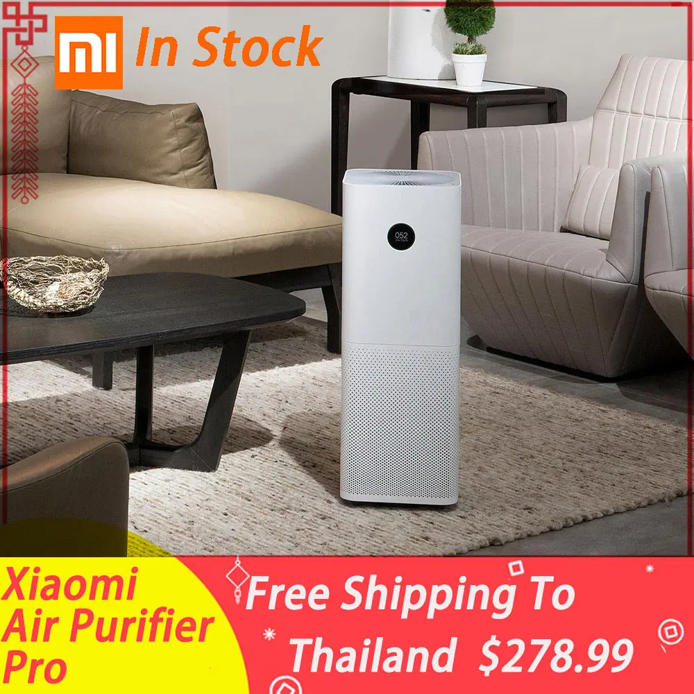 01 Mi Air Purifier Pro OLED Air Cleaner 500m3/h Wireless Smartphone APP Control Home Intelligent Air Purifiers Hepa Filter
