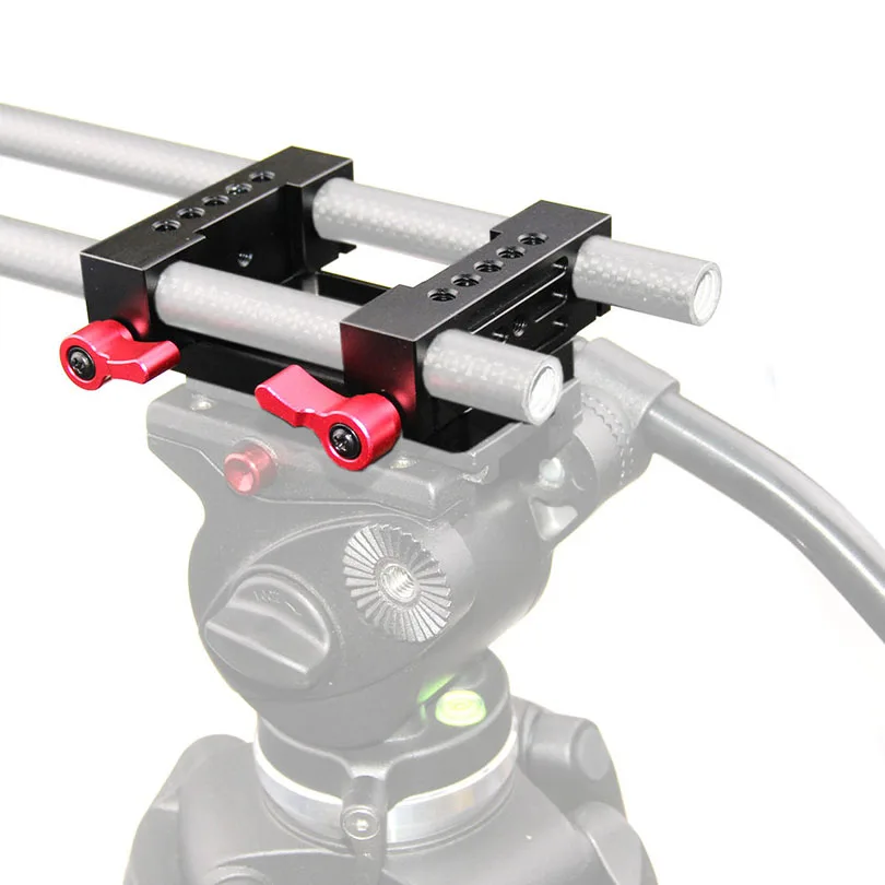 CAMVATE Камера Штатив Quick Release Монтажная пластина со штангой 15 мм Railblock зажим для DSLR