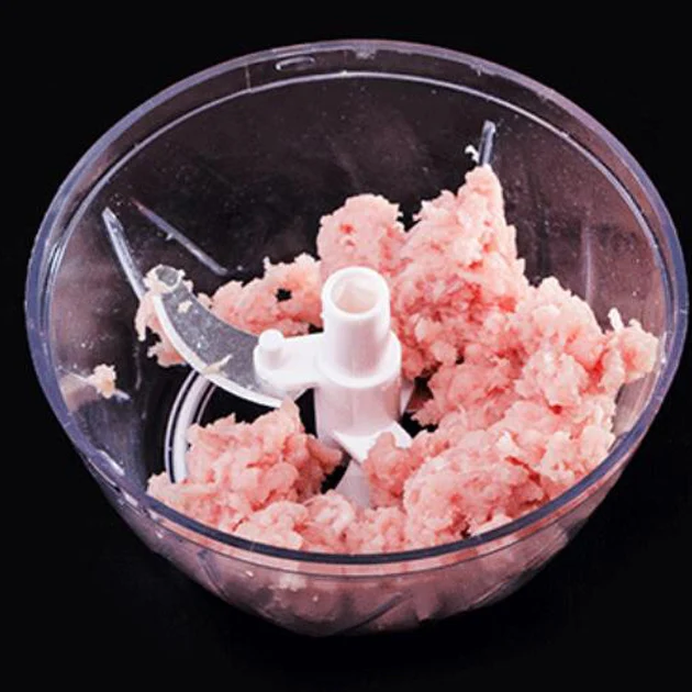 Руководство Еда Chopper Кухня потянув Multi Функция Спираль Тесак Dicer мясорубку